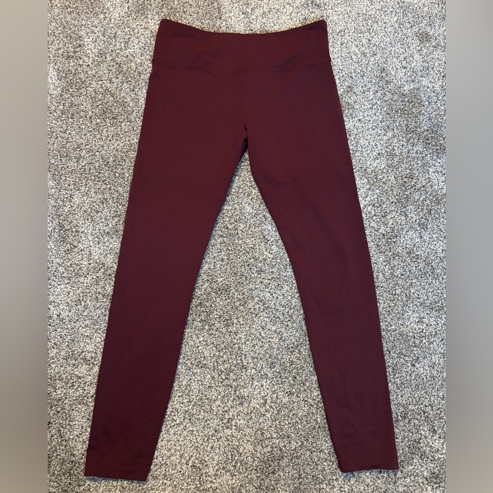 FORNIA Maroon Leggings